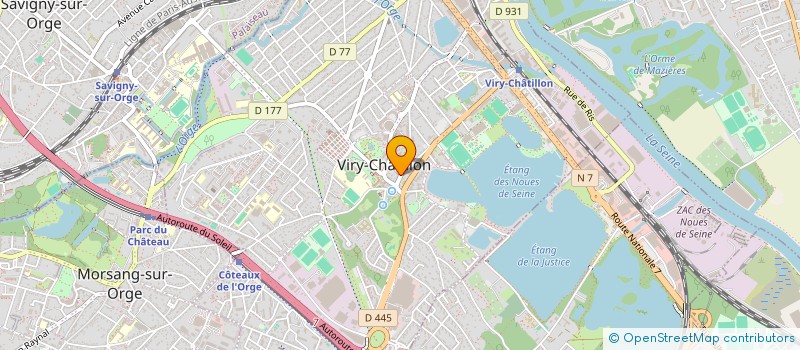 localisation de l'entreprise L'ABREUVOIR à VIRY-CHATILLON