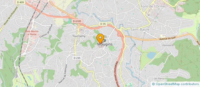 localisation de l'entreprise L'ABREUVOIR à MOUGINS