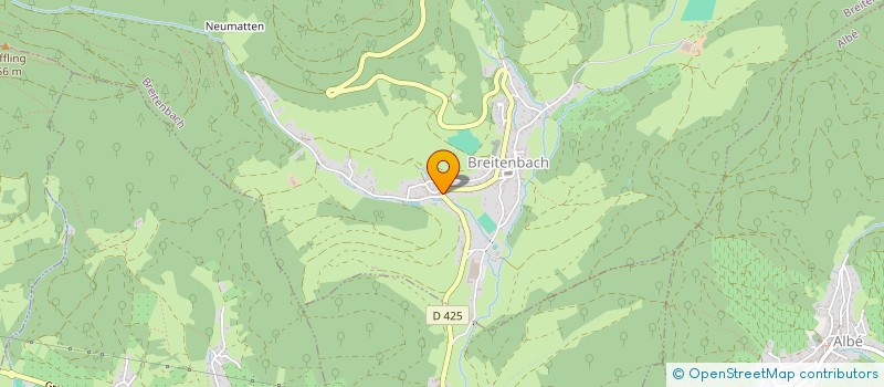 localisation de l'entreprise L'ABREUVOIR à BREITENBACH