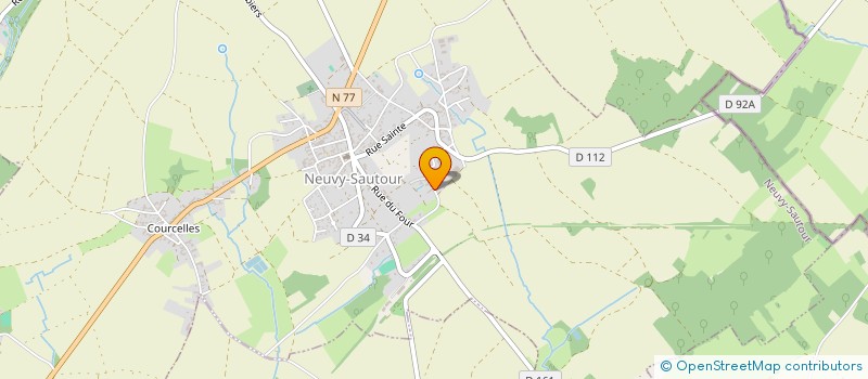 localisation de l'entreprise L'ABRI BULLE  NEUVY-SAUTOUR