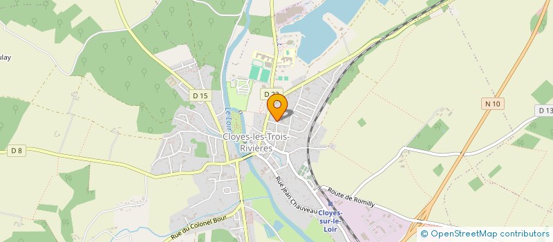 localisation de l'entreprise L'ABRI CAU à CLOYES-LES-TROIS-RIVIERES