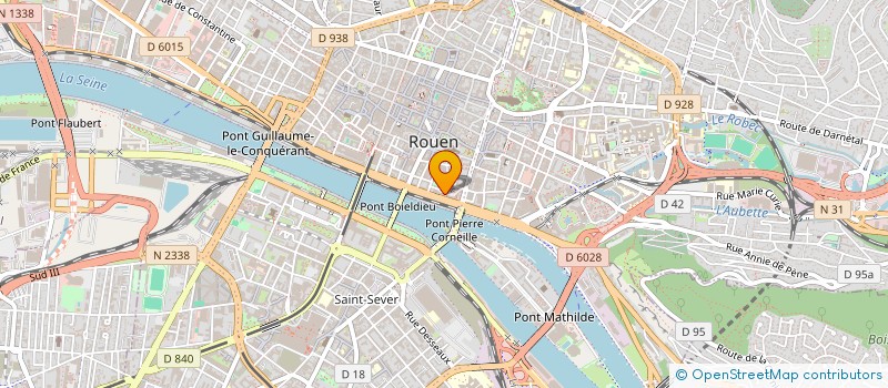 localisation de l'entreprise L'ABRI-COLE à ROUEN