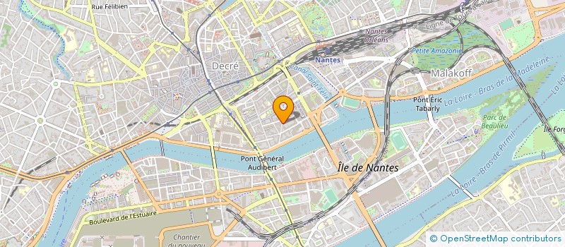 localisation de l'entreprise L'ABRI COMITE VERITE MISERE à NANTES