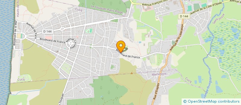 localisation de l'entreprise L ABRI COTIER à CUCQ
