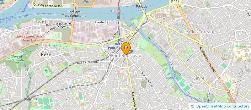 localisation de l'entreprise L'ABRI DU SUD NANTAIS à REZE