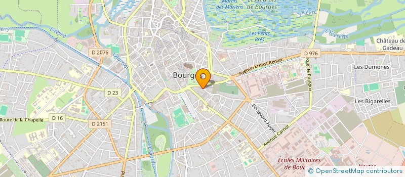 localisation de l'entreprise L ABRI POPULAIRE DE BOURGES  BOURGES