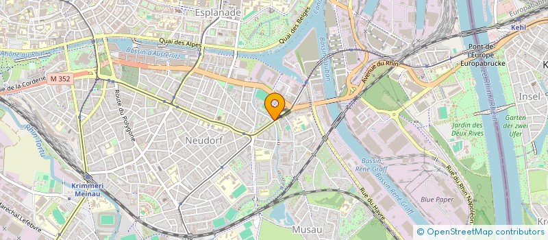 localisation de l'entreprise L'ABRIAND à STRASBOURG