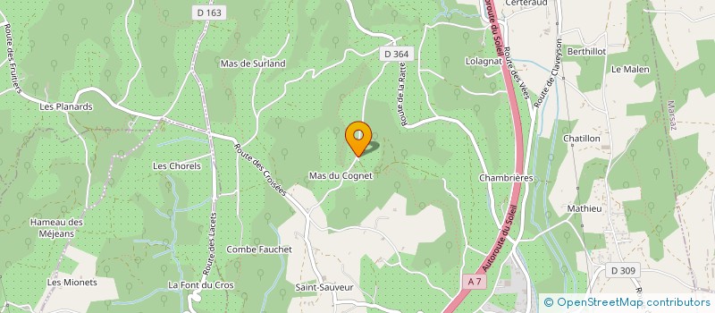 localisation de l'entreprise L'ABRICOTAGE  CHANTEMERLE-LES-BLES