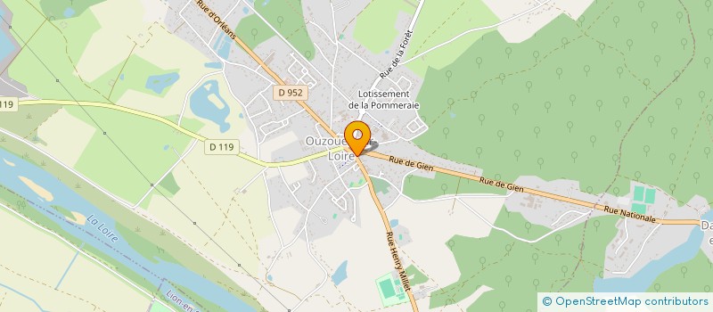 localisation de l'entreprise L ABRICOTIER à OUZOUER-SUR-LOIRE