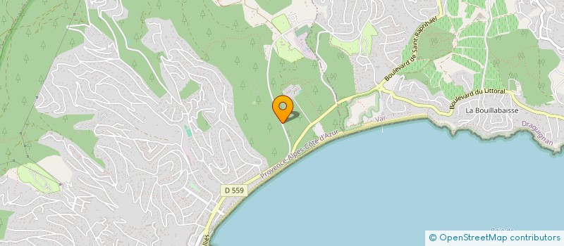 localisation de l'entreprise L'ABRIVADO à CAVALAIRE-SUR-MER