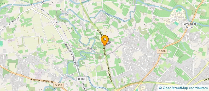 localisation de l'entreprise L'ABSOLU  AUBIGNAN