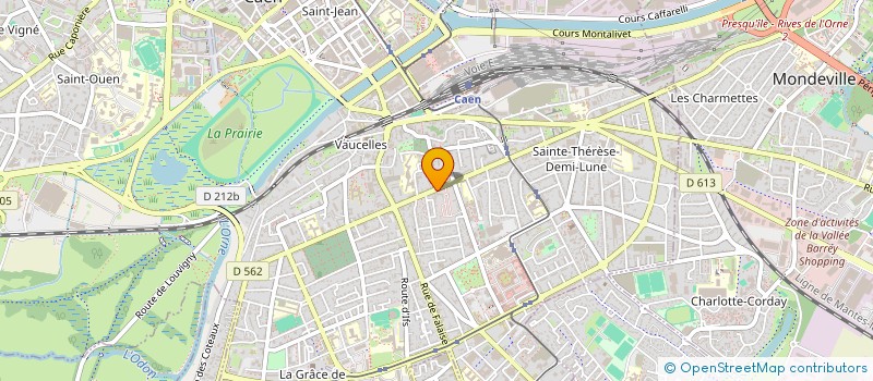 localisation de l'entreprise L'ABYSSIN à CAEN