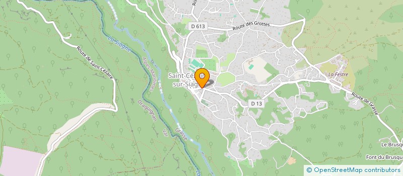localisation de l'entreprise L ACACIA à SAINT-CEZAIRE-SUR-SIAGNE