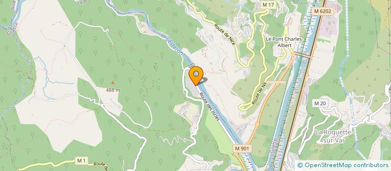 localisation de l'entreprise L'ACACIA  LE BROC