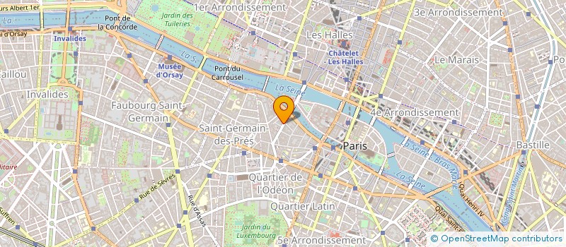 localisation de l'entreprise L'ACADEMIA CLUB à PARIS