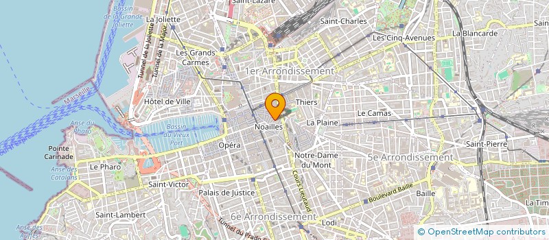 localisation de l'entreprise L'ACADEMICIENNE à MARSEILLE 1