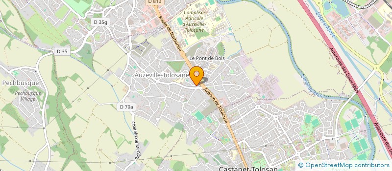 localisation de l'entreprise L'ACADEMIE D'ART ORATOIRE DE TOULOUSE à AUZEVILLE-TOLOSANE