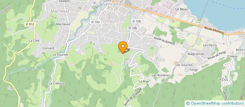 localisation de l'entreprise L'ACADEMIE DE NUMEROLOGIE HOLISTIQUES  PIERRE-DE-BRESSE