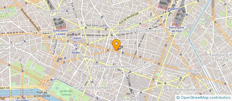 localisation de l'entreprise L'ACADEMIE DES BATISSEURS  PARIS