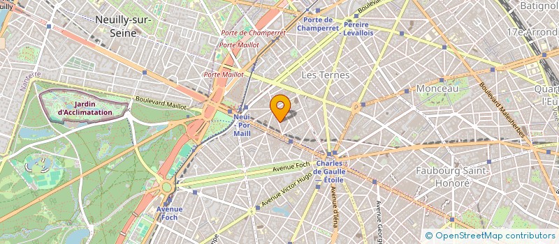 localisation de l'entreprise L'ACADEMIE DES COMMUNAUTES FRANCOPHONES  PARIS