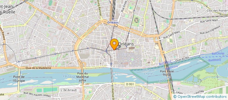 localisation de l'entreprise L'ACADEMIE DES INSPIRATIONS  ORLEANS