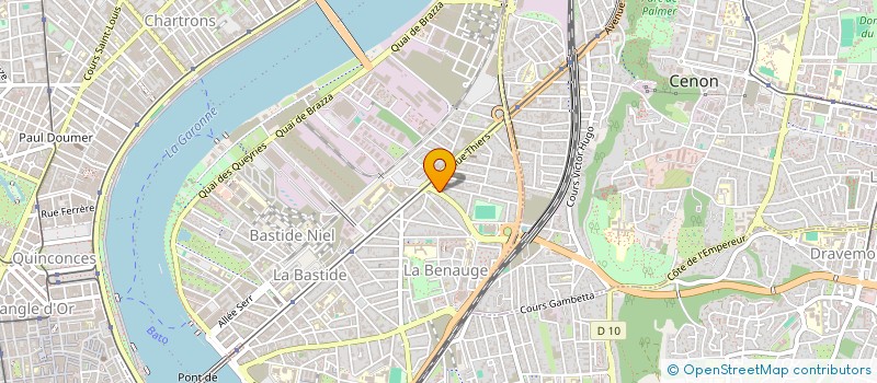 localisation de l'entreprise L'ACADEMIE DES SAVEURS  BORDEAUX