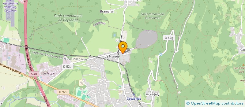 localisation de l'entreprise L ACADEMIE DES SOUDANIERES à CEYZERIAT