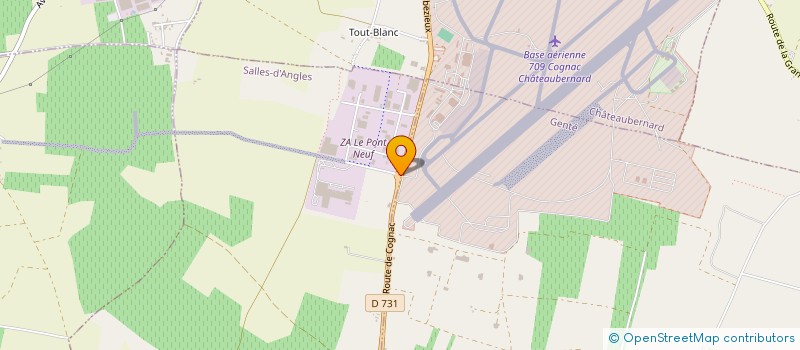 localisation de l'entreprise L'ACADEMIE DU RECRUTEMENT à SALLES D'ANGLES