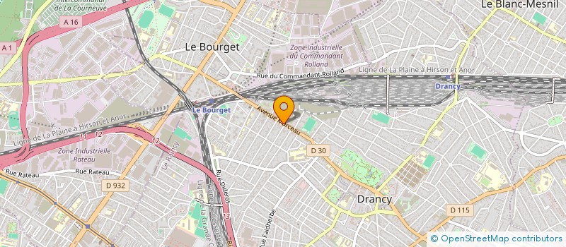 localisation de l'entreprise L'ACADEMIE EN LIGNE à DRANCY