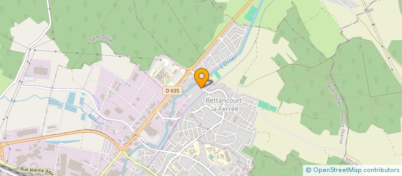 localisation de l'entreprise L'ACADEMIE K à SAINT-DIZIER