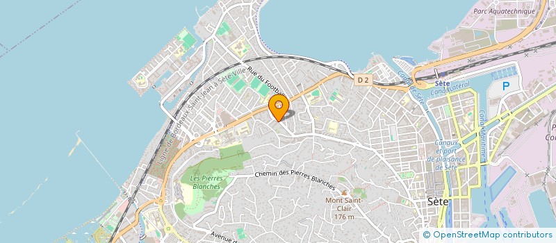 localisation de l'entreprise L'ACADEMIE7  SETE