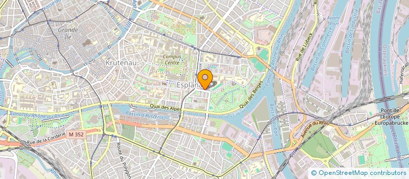 localisation de l'entreprise L'ACADEMY S.C. - L'I.C.E. à STRASBOURG
