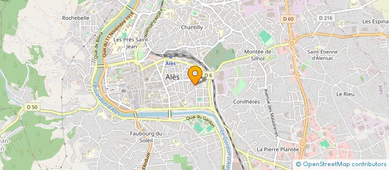 localisation de l'entreprise L'ACANTHE à MONTPELLIER