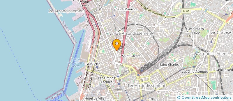 localisation de l'entreprise L'ACCACIA à MARSEILLE