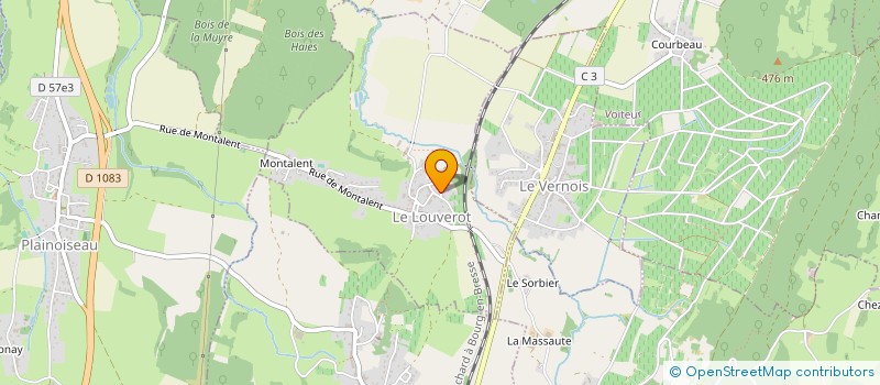 localisation de l'entreprise L'ACCALMIE à HAUTEROCHE