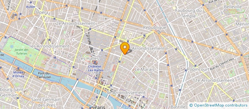 localisation de l'entreprise L'ACCALMIE  PARIS