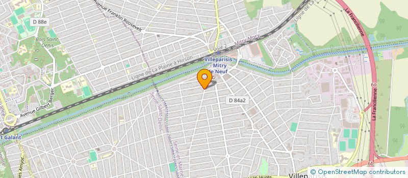 localisation de l'entreprise L'ACCESSOIRE MOTO à VILLEPARISIS