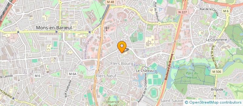 localisation de l'entreprise L'ACCLAPAGE à VILLENEUVE-D'ASCQ