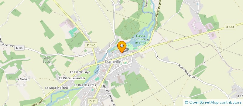 localisation de l'entreprise L'ACCOMPAGNIE DU CHEMUN à MESNILS-SUR-ITON