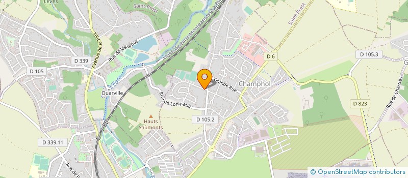 localisation de l'entreprise L'ACCOR SICA à CHAMPHOL
