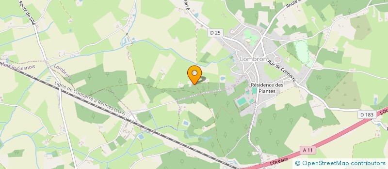 localisation de l'entreprise L'ACCORD PARFAIT  LOMBRON