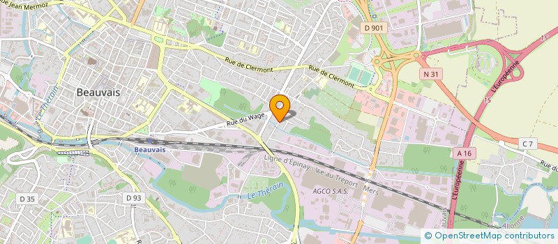 localisation de l'entreprise L'ACCORD VOCAL  GOINCOURT