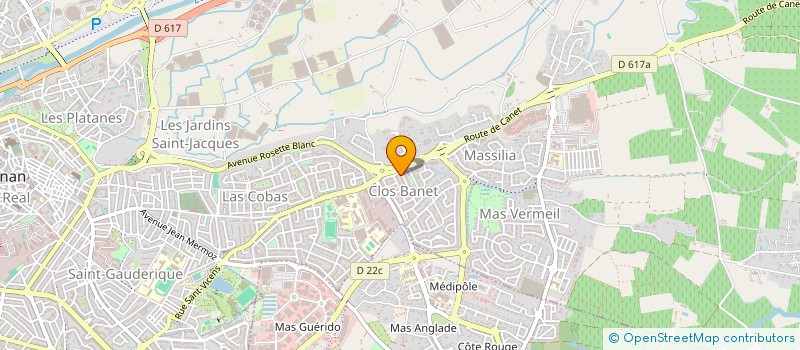 localisation de l'entreprise L'ACCORDEON AU-DELA DES FRONTIERES  PERPIGNAN