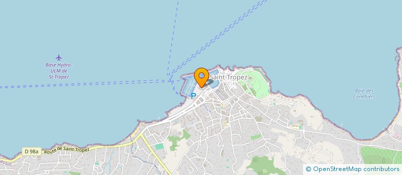 localisation de l'entreprise L'ACCOUSTILLAGE à SAINT-TROPEZ