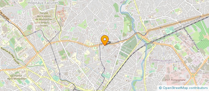 localisation de l'entreprise L'ACCROCHE à MONTPELLIER
