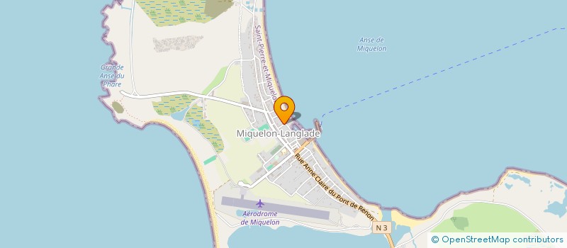 localisation de l'entreprise L'ACCROCHE à SAINT-PIERRE