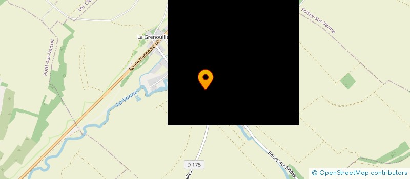 localisation de l'entreprise L'ACCUEIL  COURGENAY