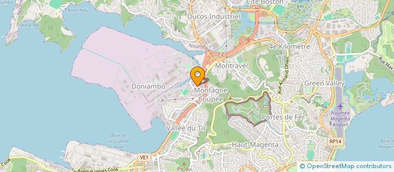 localisation de l'entreprise L' ACCUEIL à NOUMEA