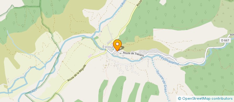 localisation de l'entreprise L'ACCUEIL SENEZIEN  SENEZ