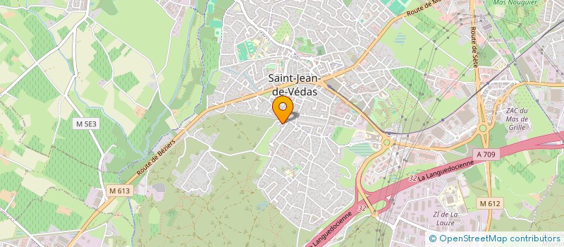 localisation de l'entreprise L'ACHRAF  SAINT-JEAN-DE-VEDAS